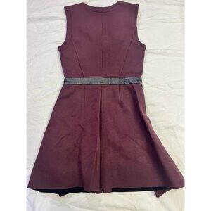 Robert Rodriguez Burgundy Sleeveless Top